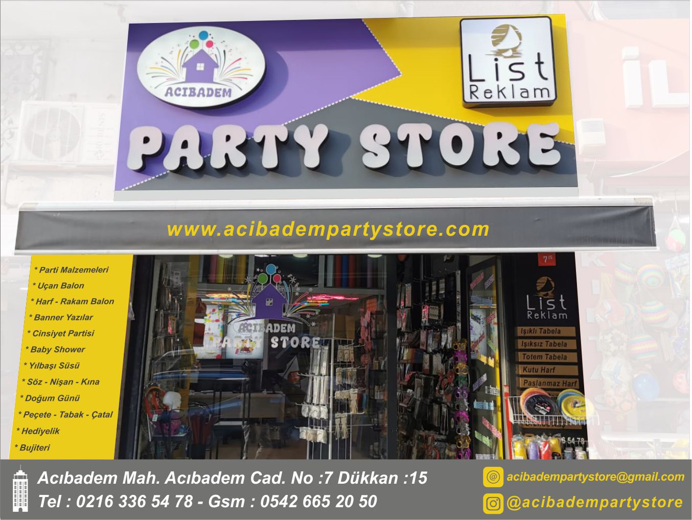 Acıbadem Party Store
